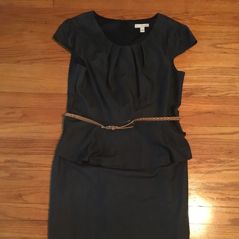 Blue Peplum Dress (new)